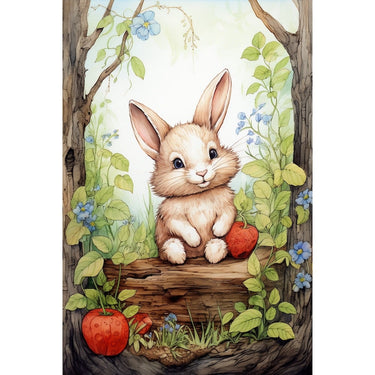 Rabbit Painting Art